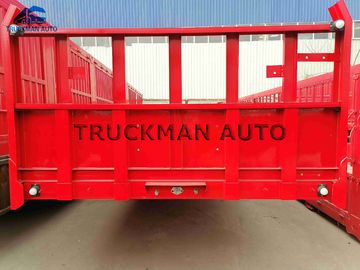 3つの車軸輸送のバルク貨物のためのブランド50トンの半側面のトレーラーのTruckmanの