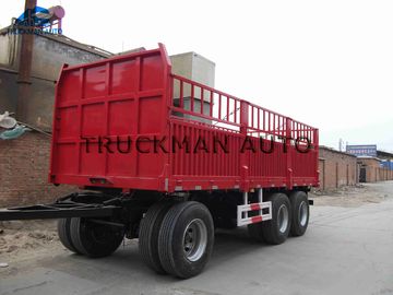 3つの車軸完全なトレーラ トラック容器および大きさの商品のために荷を積む60トン