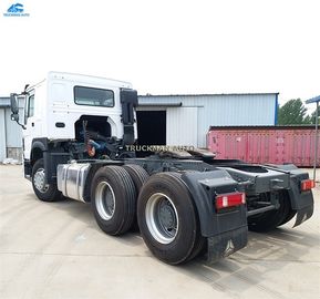 50トンはHowoのダンプ トラック、使用された平面のトラックの索引車のトラックの頭部を使用しました