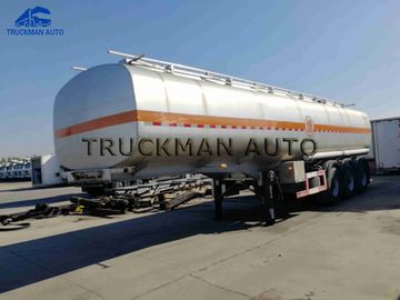 半Truckmanアルミニウム タンク トレーラー、オイルのトラックのタンカー3の車軸40 CBM