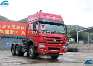420hp Howo Sinotruk 6x4のトラクターのトラック、10の荷車引きのトラクターの頭部の評価される力309kw