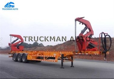 クレーン37トンのと荷を下す高く有効な側面の積込み機の容器のトラックの容易なローディング