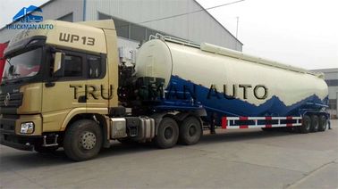Vトン50m3 11000*2500*4000 mmに荷を積む50トンのタイプ粉のトラックミキサのトレーラー