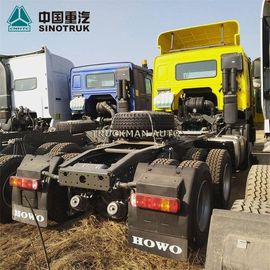 Howo Sinotruk 6x4のトラクターのトラック、索引車のトレーラー負荷80トンの