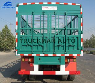 半Q345 Mnのトレーラ トラック、半貨物および容器を運ぶ貯蔵のトレーラー