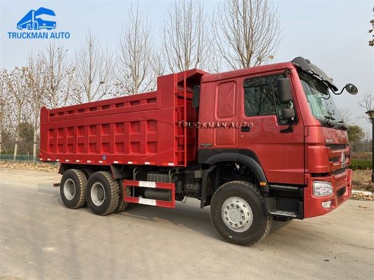 371HP 18m3の貨物箱は南スーダンのためにSINOTRUKのダンプカー トラックを使用した