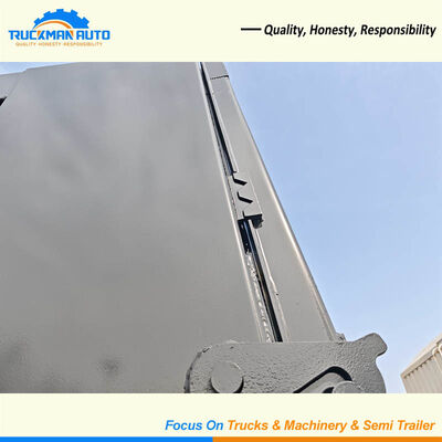 耐久性 3 軸 50 トン U 形 貨物体 ダンプ 半トレーラー ギアナ