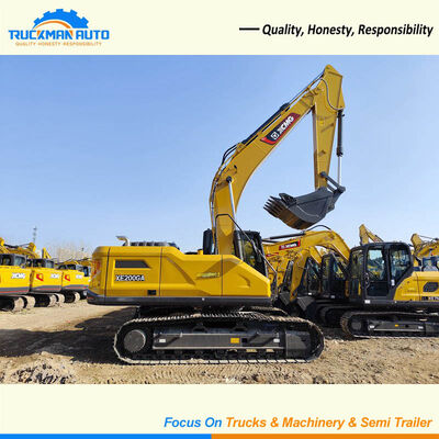 Durable Construction Machinery 21.2 Tons XCMG XE200GA Crawler Excavator