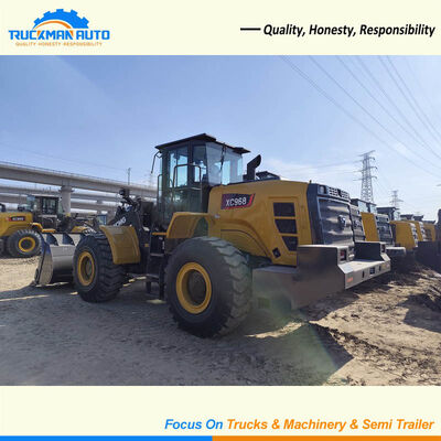 高品質 6.5 トン XCMG XC968 道路工事用車輪荷下機