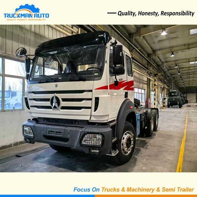 カメルーン向け新車BEIBEN 2638 6X4 380HPトラクタートラック