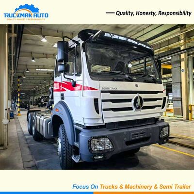 カメルーン向け新車BEIBEN 2638 6X4 380HPトラクタートラック