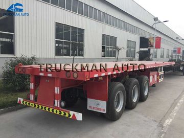 次元12300*2500*1520mm上の半Truckmanのブランドの容器のトレーラー