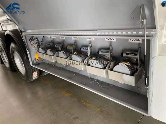 3車軸半45000リットルのオイル タンクのトレーラーの機械懸濁液